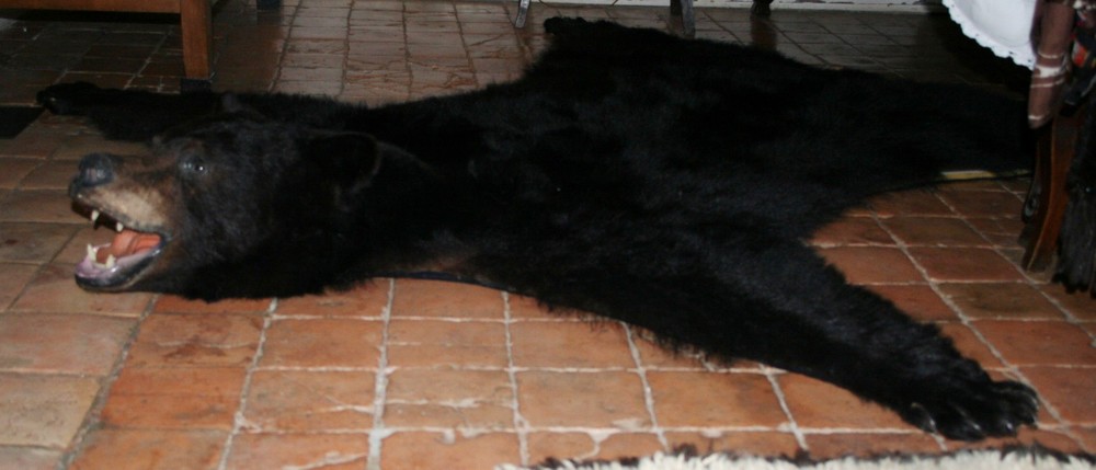 descente de lit peau d'ours