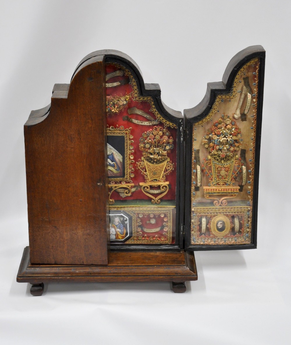 Triptyque reliquaire ? la Vierge
Metz, Couvent des Carmélites de Saint-Nicolas