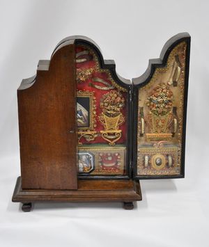 Triptyque reliquaire ? la Vierge
Metz, Couvent des Carmélites de Saint-Nicolas