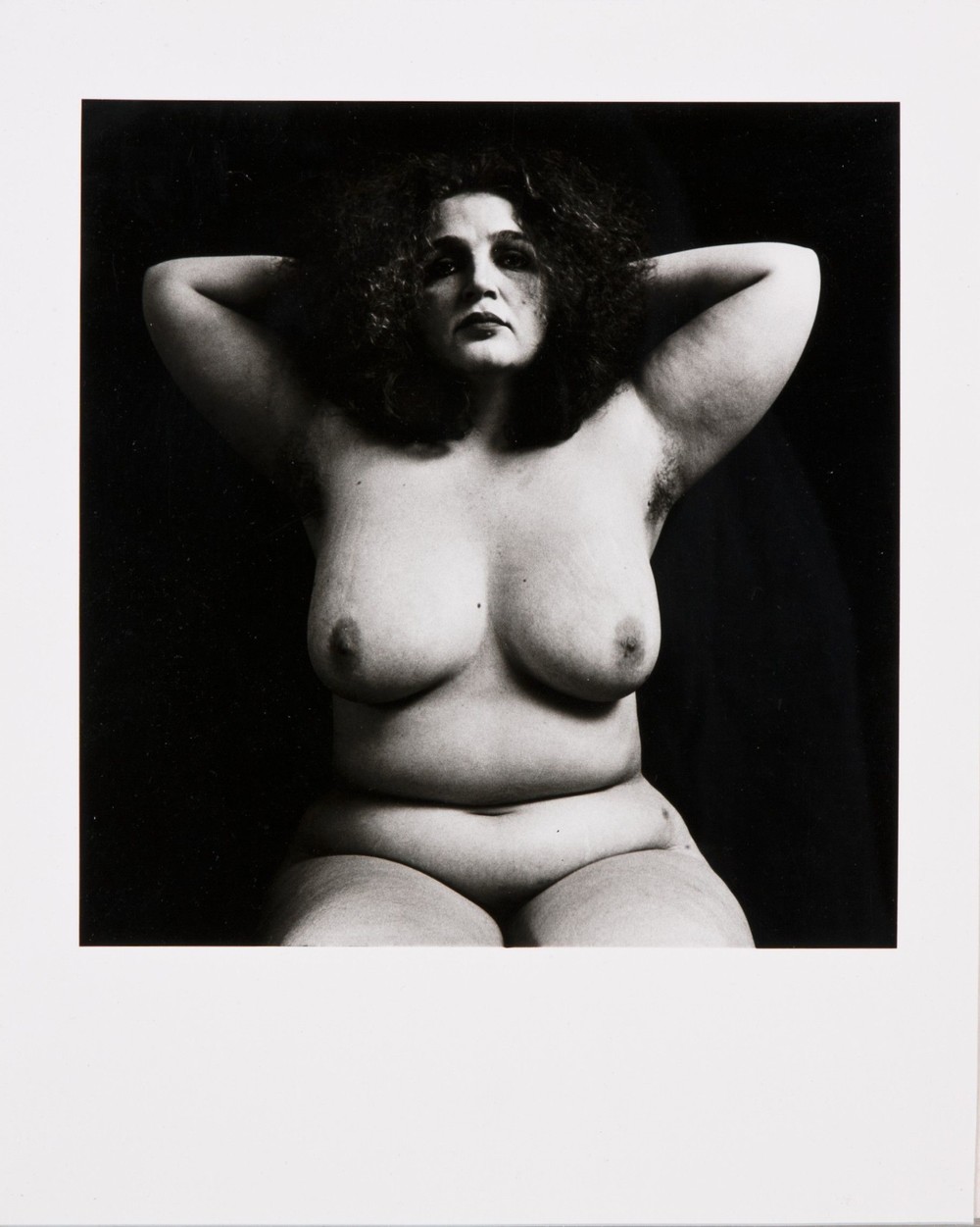 Nude with raised arms, NYC