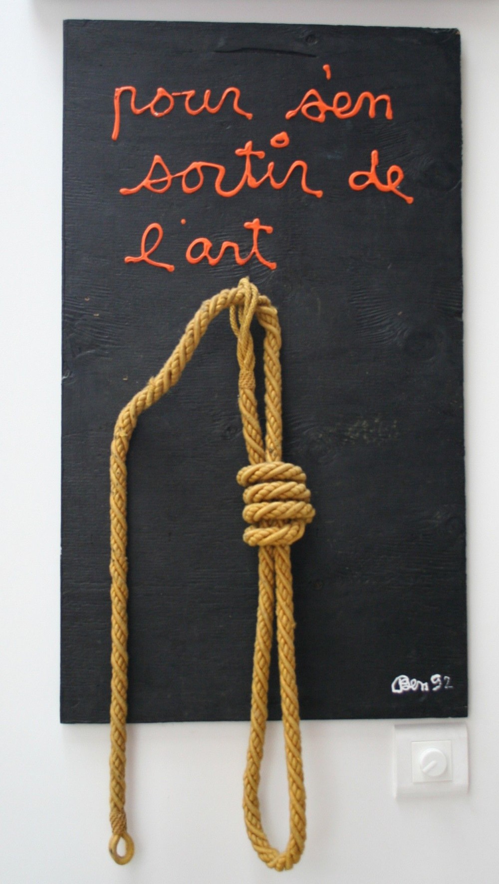 pour s'en sortir de l'art