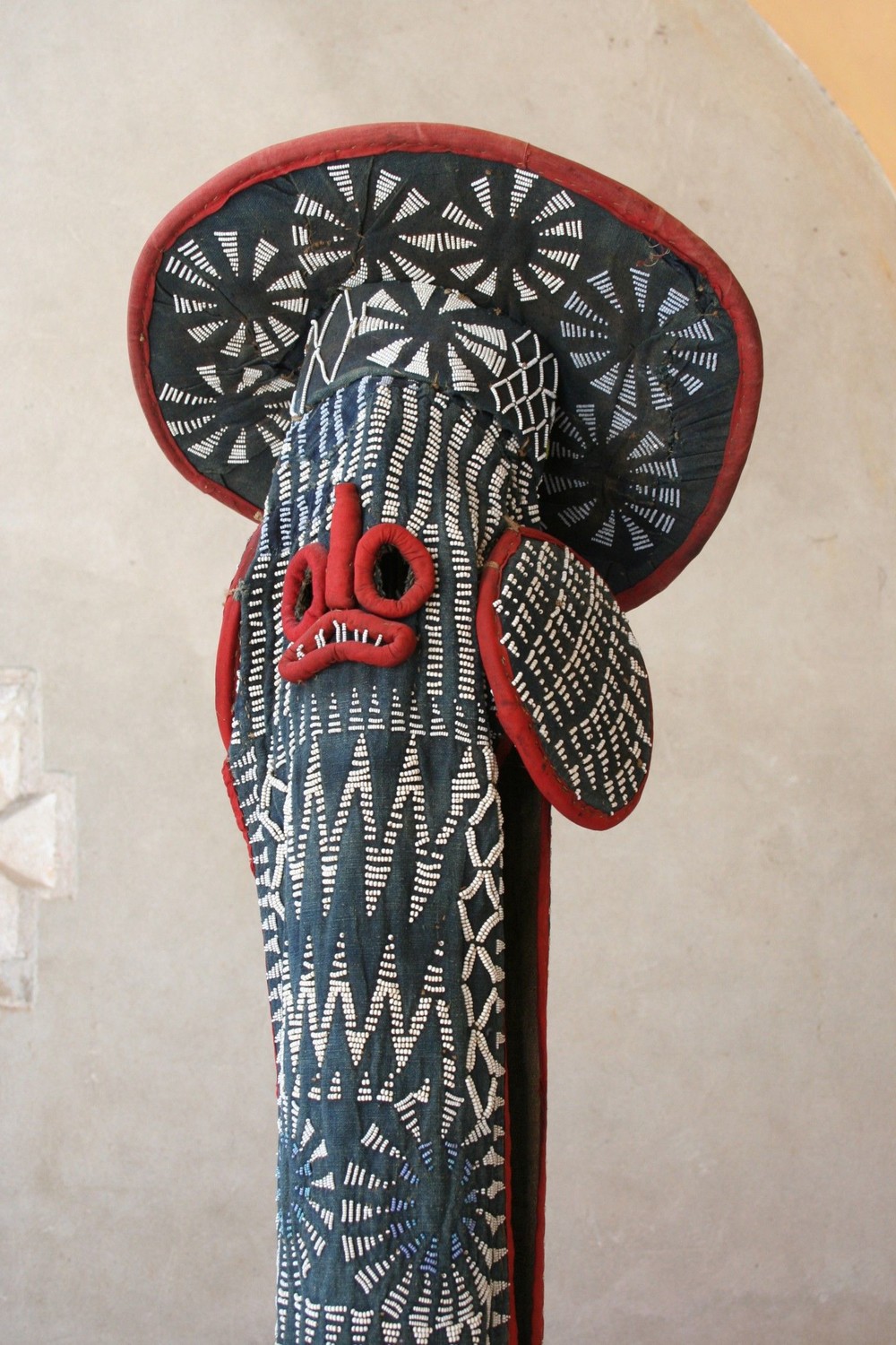 Masque éléphant 
Bamileke 
Cameroun