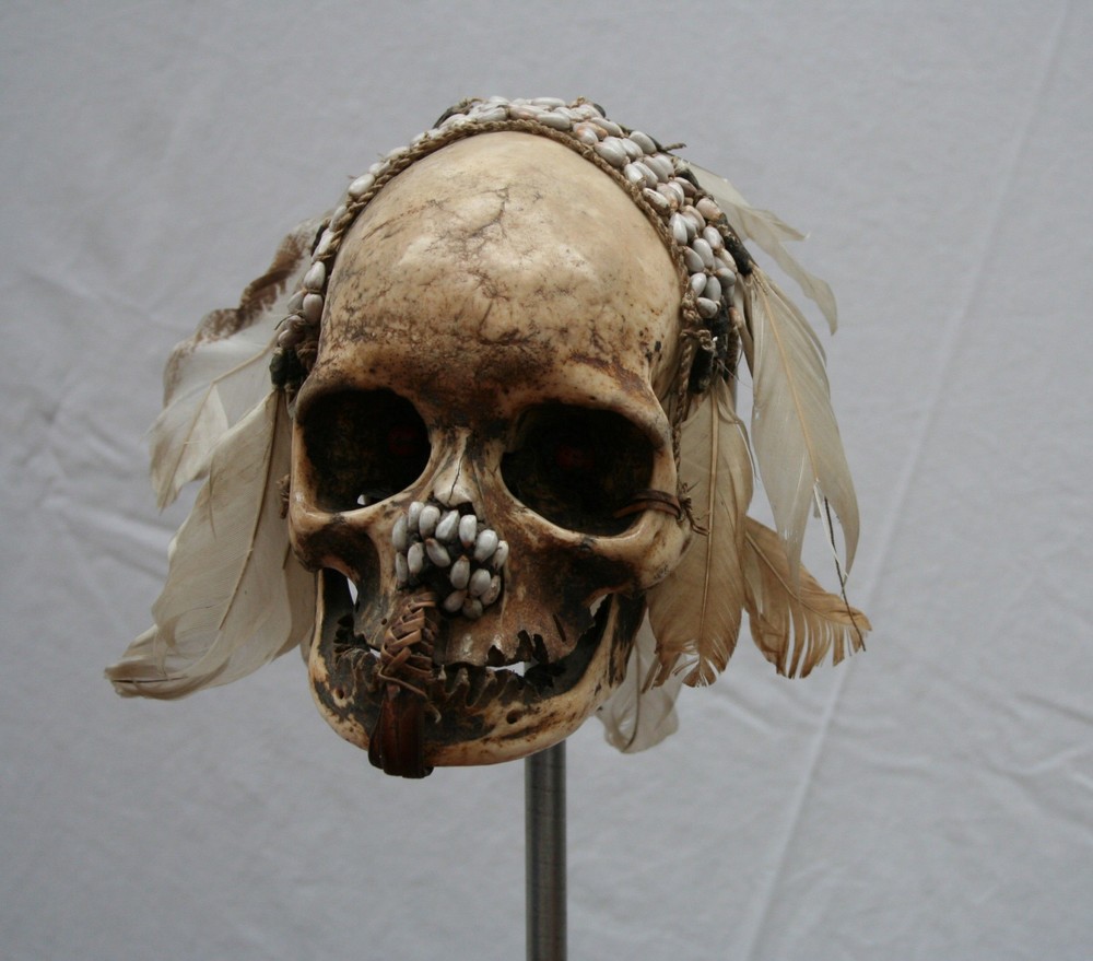 Crâne surmodelé
PNG Asmat