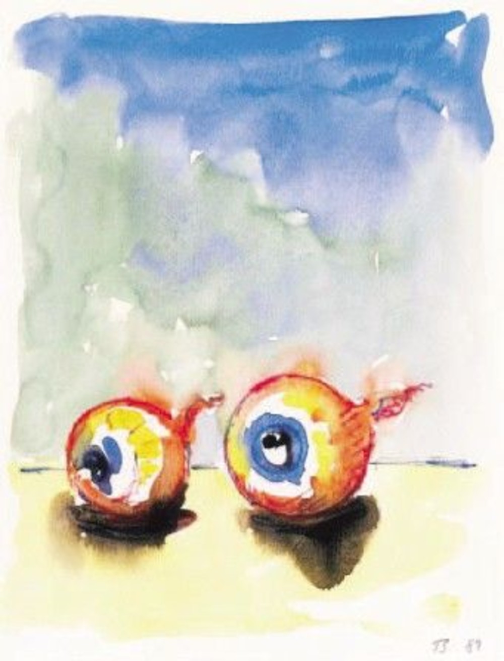 Eyeballs at the Beach