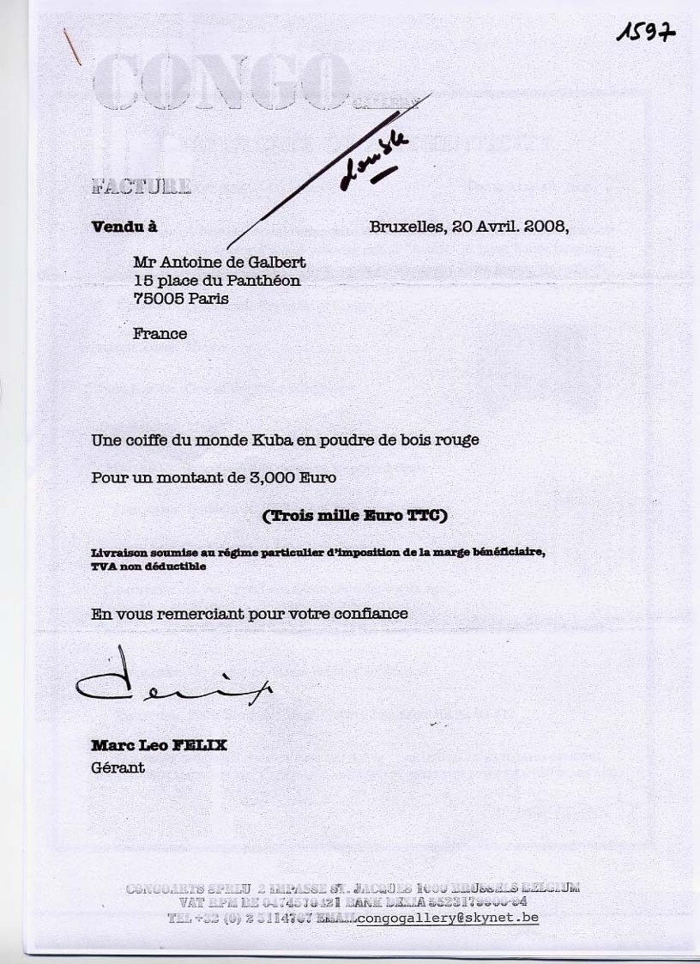 Coiffe Kuba "Tukula"
République Démocratique du Congo
Afrique Centrale