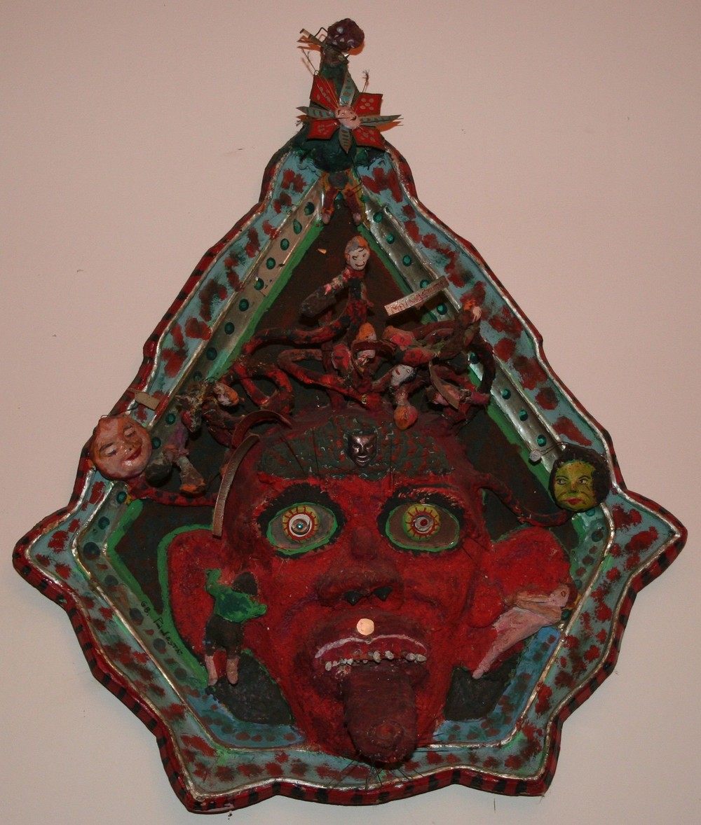 T?te de diable rouge