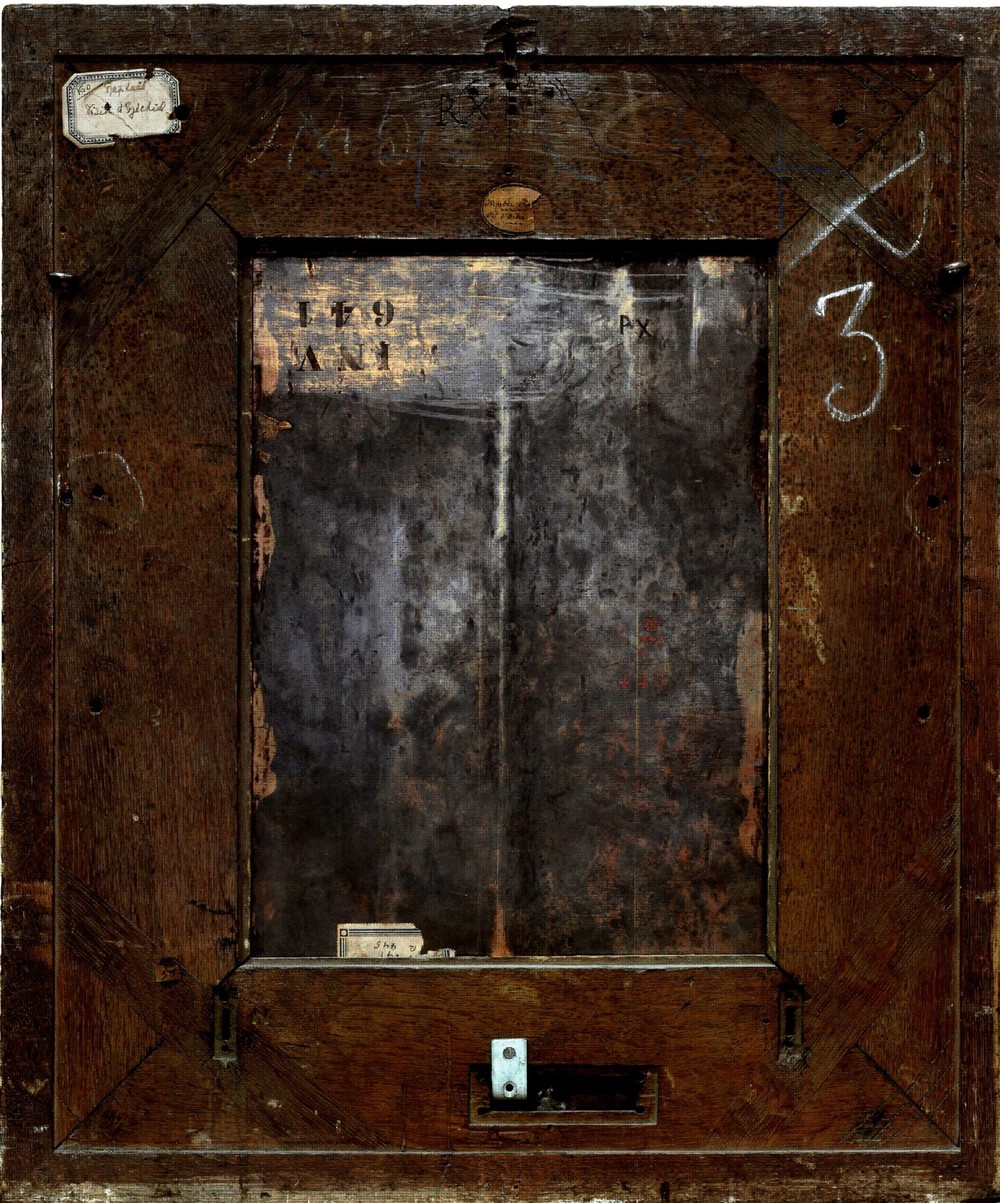 Verso N°34 
"La Vision d'Ezéchiel, Raphaël, collection du Musée du Louvre"