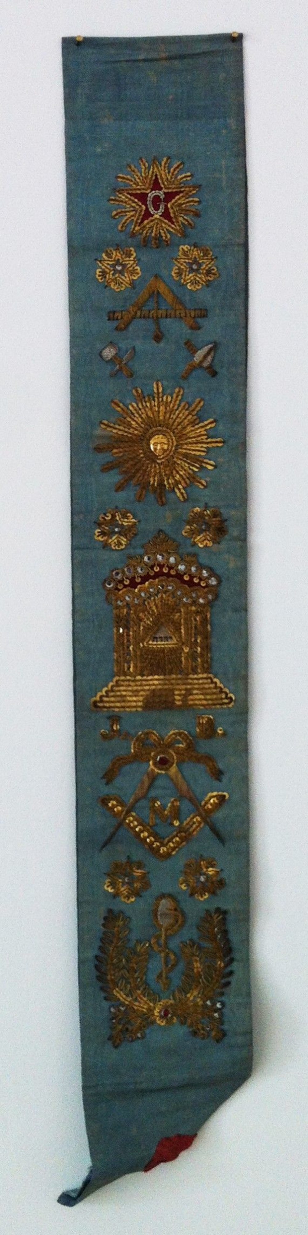 écharpe de franc maçon