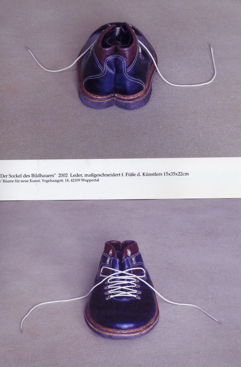 pedestal of the sculp.