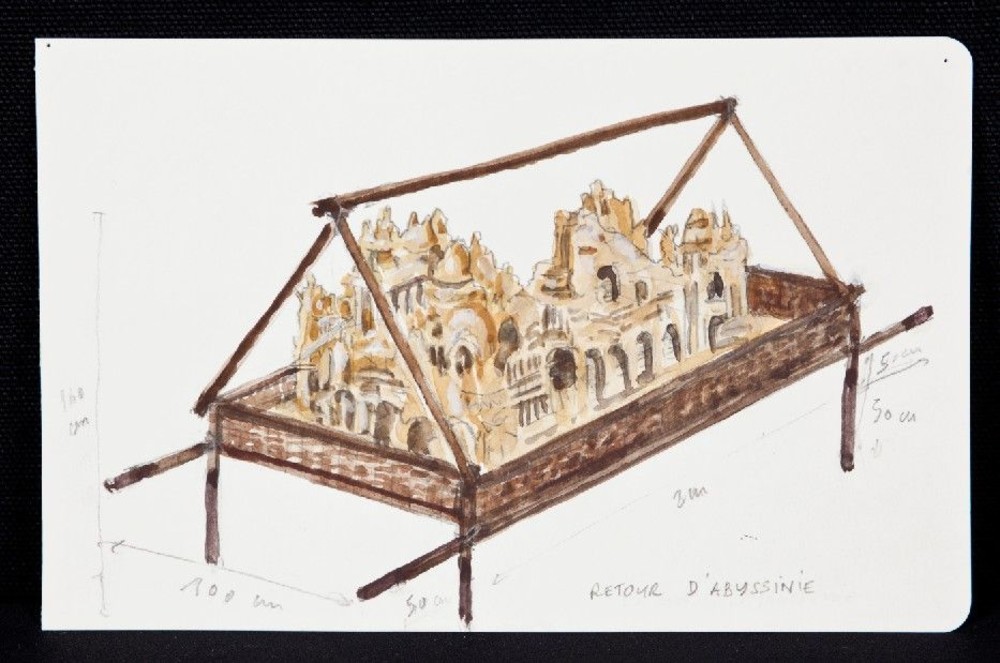 dessin préparatoire