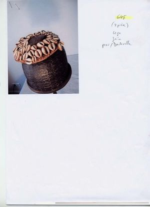 Ornements de T?tes Lega
Région du Kasa?
république démocratique congo
afrique centrale