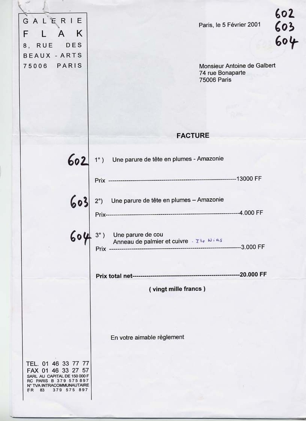 Ile Nias (parure de cou)