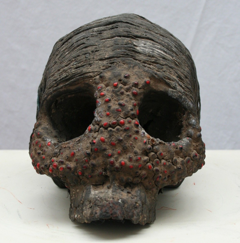 crâne fétiche
Jukun 
Nigéria